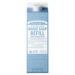 Unscented - Pure-Castile Magic Soap Refill